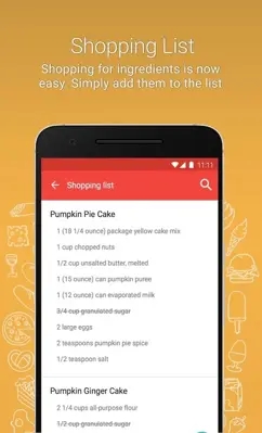 Cake Recipes android App screenshot 0